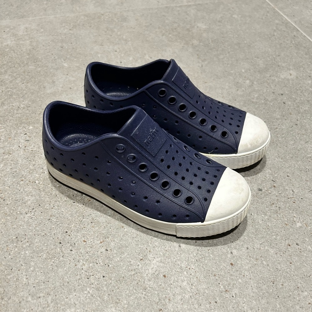 Native Kids Navy Blue Shoes